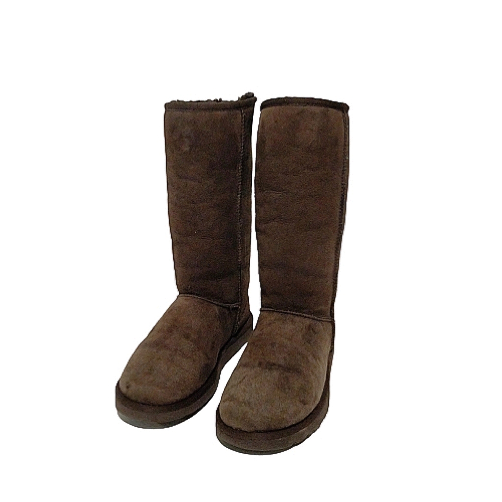 UGG Women Classic Tall Boots 5815 Chocolate Sz.7